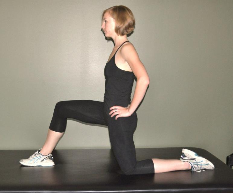 Hip flexor stretch